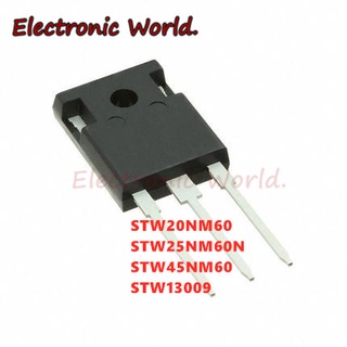 5 STW20NM60 TO-247 20A 600V W20NM60 STW25NM60N W25NM60N STW45NM60 W45NM60 STW13009 W13009 STW25NM60 W25NM60