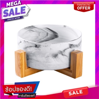 ชามเซรามิก 8 นิ้ว BAMBOO MARBLE สีเทา อุปกรณ์ใส่อาหาร CERAMIC BOWL 8" BAMBOO MARBLE GREY