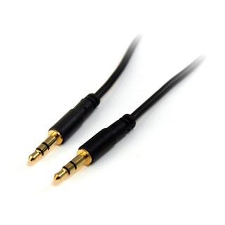 สายเสียง AUX audio หัวต่อตัว  ขีด 3.5 mm stereo (1เมตร)