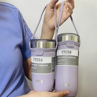 มาใหม่! ! TYESO แก้ว เเก้วน้ำ TYESO 18 Oz,24 Oz เก็บความร้อน เย็น สแตนเลส304