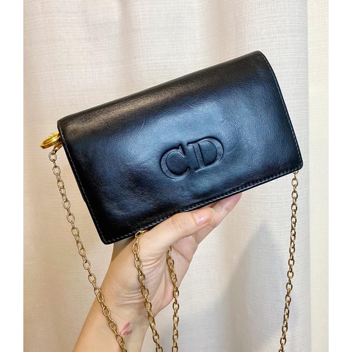 กระเป๋าตังค์ดีออร์วินเทจของแท้ Christian Dior wallet