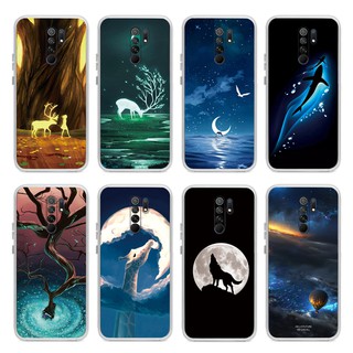 Xiaomi Redmi 9a /Redmi 9i/ Redmi 9c / Redmi 7a / Note 8 / Note 6 Pro / Note 7 เคส case Soft TPU เคสซิลิโคนอ่อนนุ่ม Cover Painting Phone Casing