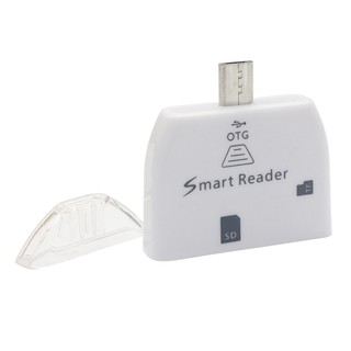 Micro USB Smart Card Reader adapter for OTG Smartphone