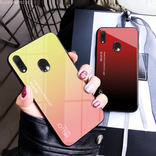 เคสโทรศัพท์มือถือแบบนิ่ม TPU ไล่โทนสี พร้อมกรอบ สําหรับ Huawei YMax Honor 9i 9 Lite 9Lite 8X Y Max 8XMax Play