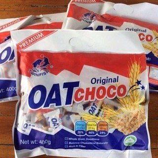 โอ๊ตช็อคโก้ รสนม  OAT Choco  อร่อยมั๊กม๊ากก ขนาด 400 กรัม ( 1 ห่อ)