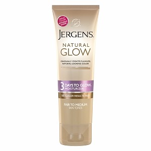 Jergens Natural Glow 3 Days to Glow Moisturizer : Fair to medium