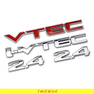 ((พร้อมส่ง) โลโก้โลโก้ VTEC ติดท้ายรถยนต์ สําหรับ Honda CRV2.4 city civic Yago CRV Eighth Generation Nineth Generation