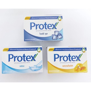 Protex โพรเทคส์ สบู่ก้อน  65, 100 กรัม 1ก้อน สปอร์ต ไอซ์ ผึ้ง เฟรช