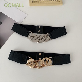 Qqmall เข็มขัดหนัง Pu สไตล์พังก์ หรูหรา แต่งพู่ สําหรับผู้หญิง