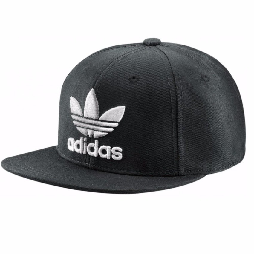 Adidas Originals Trefoil Logo Snapback Trucker Cap S95077 (Black)