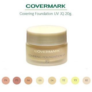 Covermark covering foundation uv JQ 20 g ครีมรองพื้น รองพื้น คัฟเวอร์มาร์ค