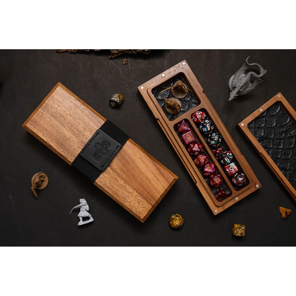 Dragon Dice Box (Product does not include dice) | Dice Vault | RPG Dice Set | Dungeons and Dragons D
