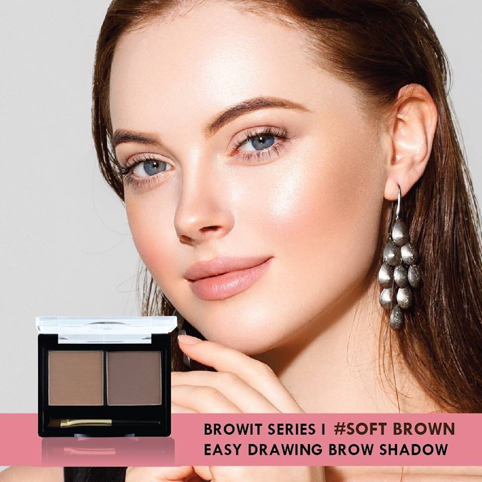 ถูก/แท้/มีไลฟ์ ฝุ่นคิ้ว น้องฉัตร BROWIT Easy Drawing Brow Shadow Nongchat อุปกรณ์เขียนคิ้ว กันน้ำ มีหลายเฉดสีให้เลือก ราคา ถูกที่สุด ดีลบีเคเค แกลเลอรีภาพที่ 9