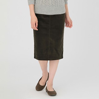 🍭 Muji120: Muji dark brown corduroy skirt กระโปรงยีนผ้าลูกฟูก เนื้อดีมาก