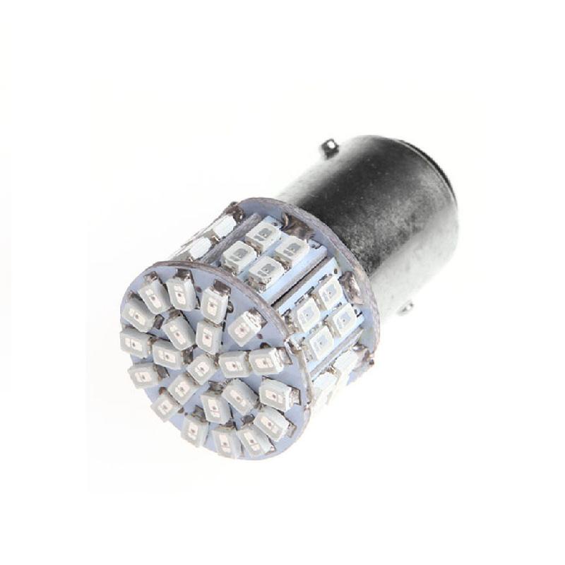 Kiss 1157 BAY15D 50 SMD 1206 หลอดไฟ LED สําหรับไฟท้ายรถหยุดเบรคหลอดไฟอัตโนมัติ