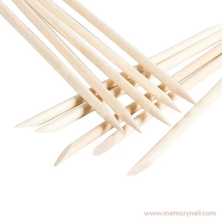 ไม้ส้ม ห่อใหญ่ ยาว11เซน จำนวน 100ไม้ 👌 ใช้ดุนหนัง ดันหนัง พันสำลี เช็ดขอบ อุปกรณ์ทำเล็บ ของดี ราคาถูก