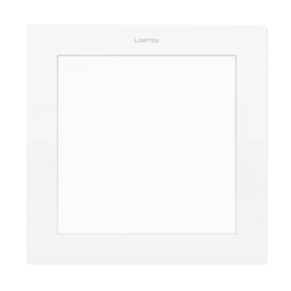 ดาวน์ไลท์ LED LAMPTAN ULTRA SLIM PC 9 วัตต์ WARMWHITE 5 นิ้ว สีขาว เหลี่ยม