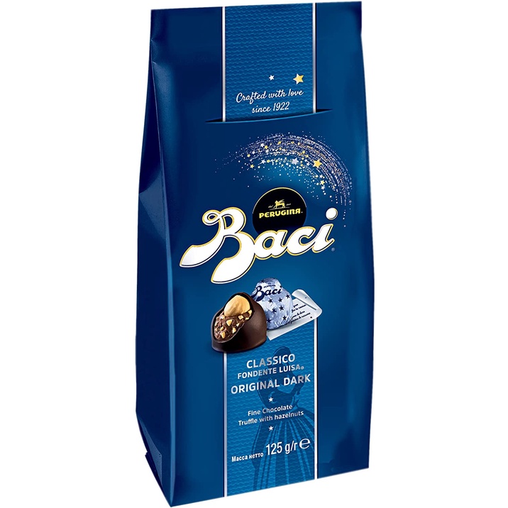 baci perugina origin dark 9067 125g.  merry christmas