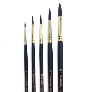 เรนาซองซ์ พู่กันกลมสีอะคริลิก Acrylic Colour Brush (Round brush)