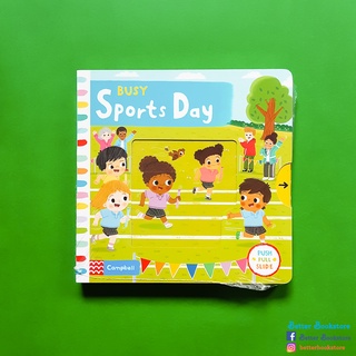 Busy: Sports Day ⚽🏸🏆🥇 (Activity Board Book)