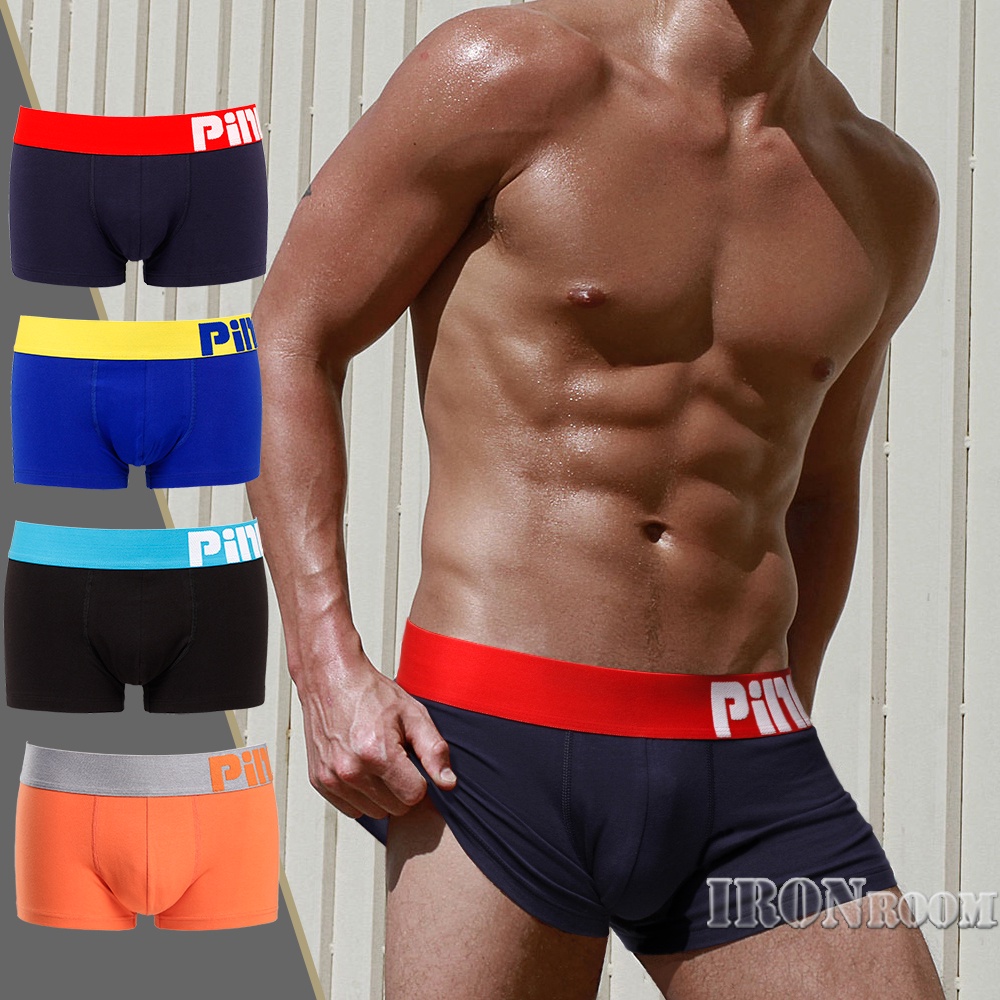 PINK HERO Mens 1 Cotton Boxer Brief 11258 ชุดชั้นในชายผู้ชาย