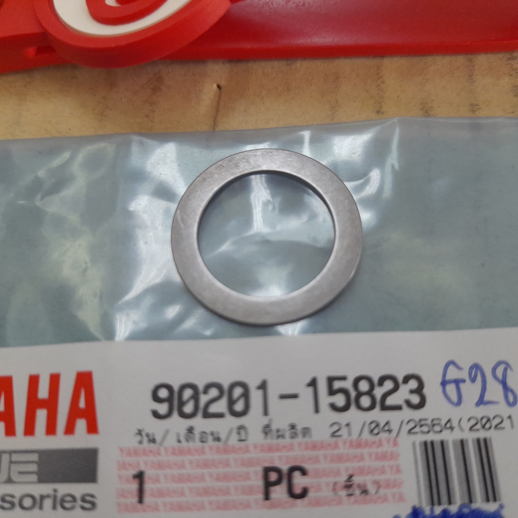 9020115823 แหวนรองชามคลัทช์ ตัวหน้า อิริแกรนซ์ นูโว YAMAHA แท้ 90201-15823  NOUVO 135 ELEGANCE