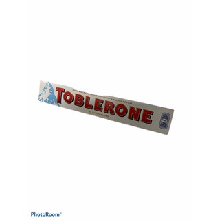 TOBLERONE White Chocolate !! รสไวท์ซ็อกโกแลต...สีขาว!! 1แท่ง/บรรจุ100g  ราคาพิเศษ  สินค้าพร้อมส่ง!!