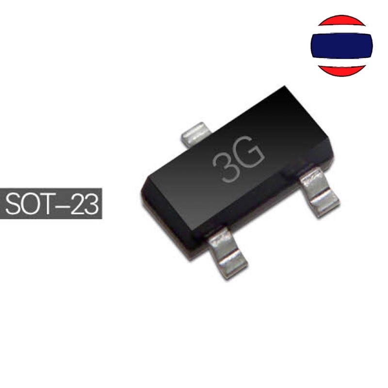 10PCS 3G 3GW SMD BC857C BC857 SOT-23 3F 3FW BC857B 3E 3EW BC857A SOT23