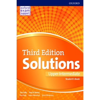 Se-ed (ซีเอ็ด) : หนังสือ Solutions 3rd ED Upper Intermediate  Students Book +Online Practice (P)