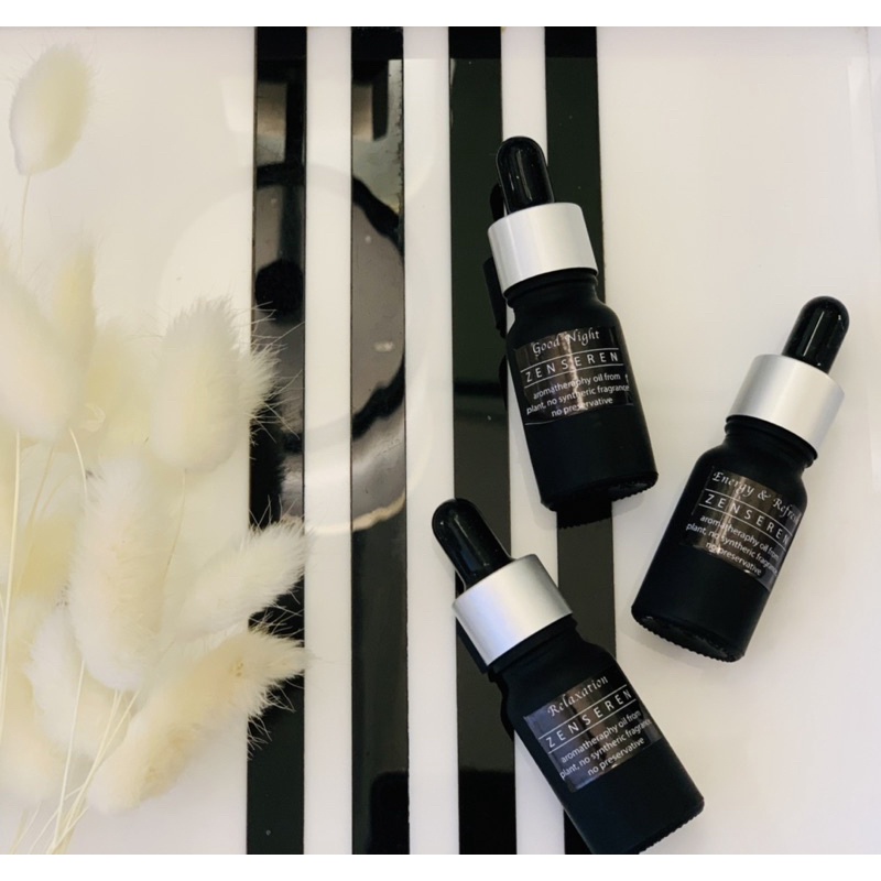 Zenseren น้ำมันหอมระเหยสูตรเฉพาะ จากธรรมชาติแท้ 100% ให้ Aromatraphy จาก lavender geranium chamomile