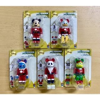 พวงกุญแจฟิกเกอร์ bearbrick 100% Disney : Christmas party (ในกล่อง) ของญี่ปุ่นแท้💯พร้อมส่ง) (งาน Medicom Toy) 3