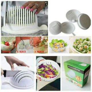 ตะกร้าหั่นผักสลัด SALAD CUTTER BOWL