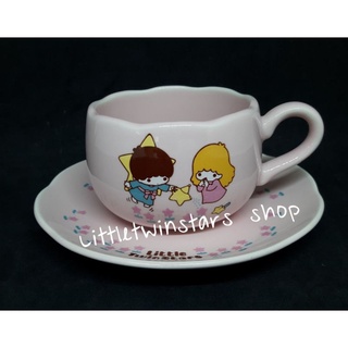 แก้วลิตเติ้ลทวิสตาร์ Kiki Lala /Vintage Littletwinstars mug set in 1976