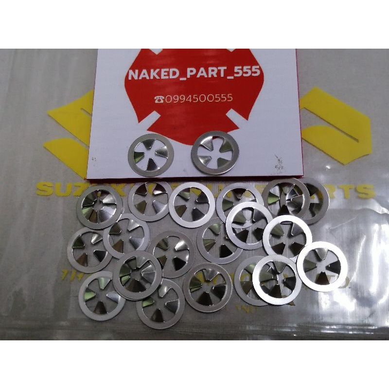 SUZUKI LOGO CLIPLOCK RC / SPRINTER​ คลิปล๊อค​ ซูซูกิ สามารถเอาไปใส่รุ่นที่แกนขนาด 3mm ของแท้ใหม่