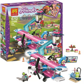 ProudNada ตัวต่อเลโก้เฟรนเครื่องบินใบพัด(กล่องใหญ่สุดคุ้ม) LELE Friends 340 PCS 37096