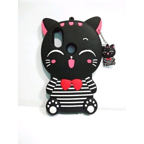 เคส 4D Cat Custom XIAOMI REDMI NOTE 5 PRO 5.99" ตุ๊กตาแมว 4D นุ่ม