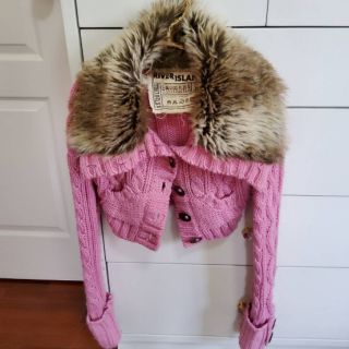 jacket ครอป River Island size uk8