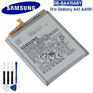 แบตเตอรี่ Samsung EB-BA415ABY สำหรับ Samsung Galaxy A41 A415F แท้แบตเตอรี่3500MAh