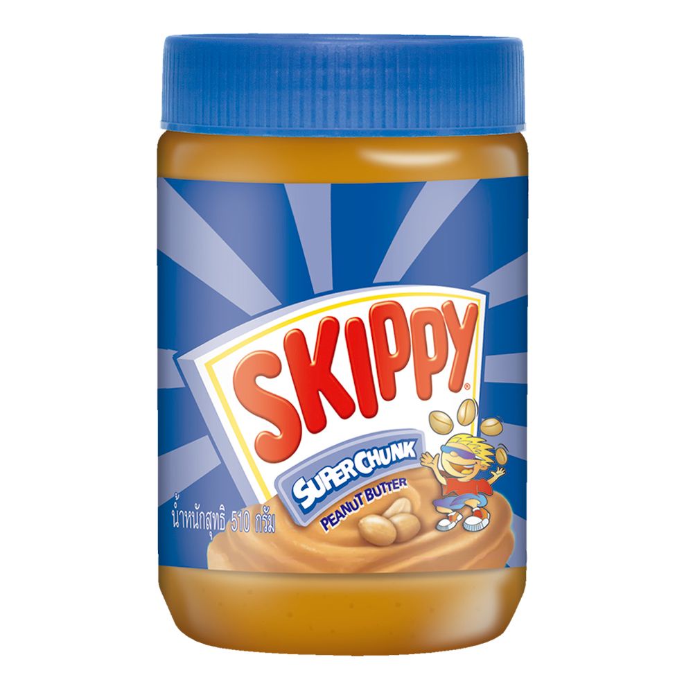 สกิปปี้ เนยถั่วทาขนมปัง ชนิดบดหยาบ 510 กรัม Skippy Chunk Peanut Butter 510 g