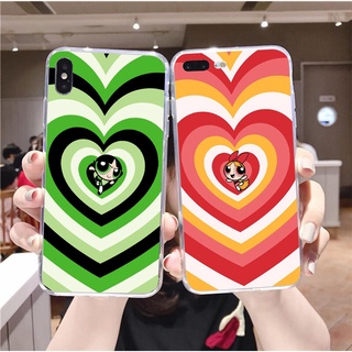 เคสโทรศัพท์มือถือ ลาย Powerpuff Girls สําหรับ iphone 6 6s 7 X XS XR XSMax 11pro 12promax