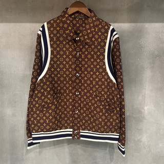เสื้อแจ็คเก็ต หลุยส์ JACKET (ใส่ได้ทั้งผู้หญิงผู้ชายนะจ้า) งาน : Hiend1:1 ถ่ายสดจากสินค้าจริง Size S - XL