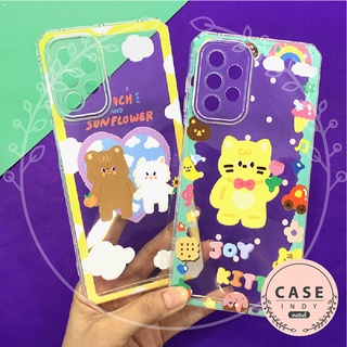 เคส Oppo A16k A76 เคสนิ่มใสกันกล้อง มุมตัด เคสมือถือซิลิโคน TPU ลายน่ารัก