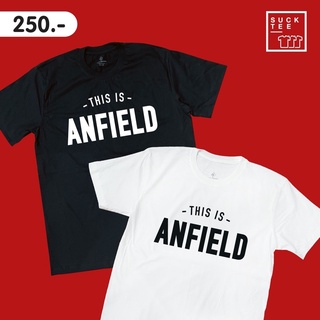 [⚡️ฟอลร้าน เพิ่ม!⚡️] เสื้อยืดคอตตอน 100% ลาย This is Anfieldสามารถปรับแต่งได้