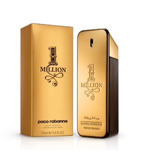 ของแท้!!! PACO RABANNE 1 Million for Men EDT 100ml ของใหม่ ป้ายไทย เบิกห้าง (พร้อมส่งค่ะ)