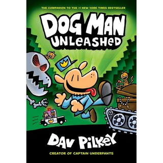 หนังสือการ์ตูนภาษาอังกฤษ Dog Man เล่ม 2 Unleashed [Hardcover]