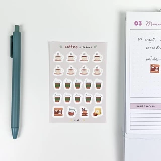 สติกเกอร์ Emoji Sticker 😀 ไอคอนน่ารัก สติ๊กเกอร์ แต่งแพลนเนอร์ ของแถม ของจีบลูกค้า mimisplan