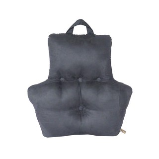 เบาะพิงหลัง H&amp;L STYLE HOWDEN 28X28 นิ้ว สีเทา เบาะสุขภาพ CHAIRPAD H&amp;L STYLE HOWDEN 28X28" GRAY