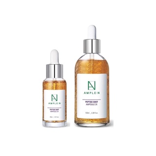 (☁️ของแท้/พร้อมส่ง) Coreana Ample ; n Peptide shot 2X 100ml. สูตรใหม่เปปไทด์2เท่า! พร้อมส่ง2ขนาด