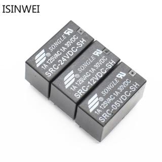 5PCS รีเลย์ SRC-05VDC-SH SRC-12VDC-SH SRC-24VDC-SH 5V 12V 24V 8PINS ขายส่ง