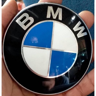 Logo BMW  Badge 2 pin ขนาด 74 78 82 mm แท้เดิมโรงงานสภาพดี